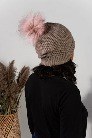 Eco Beanie Pom Hats - Yellowcake Shop