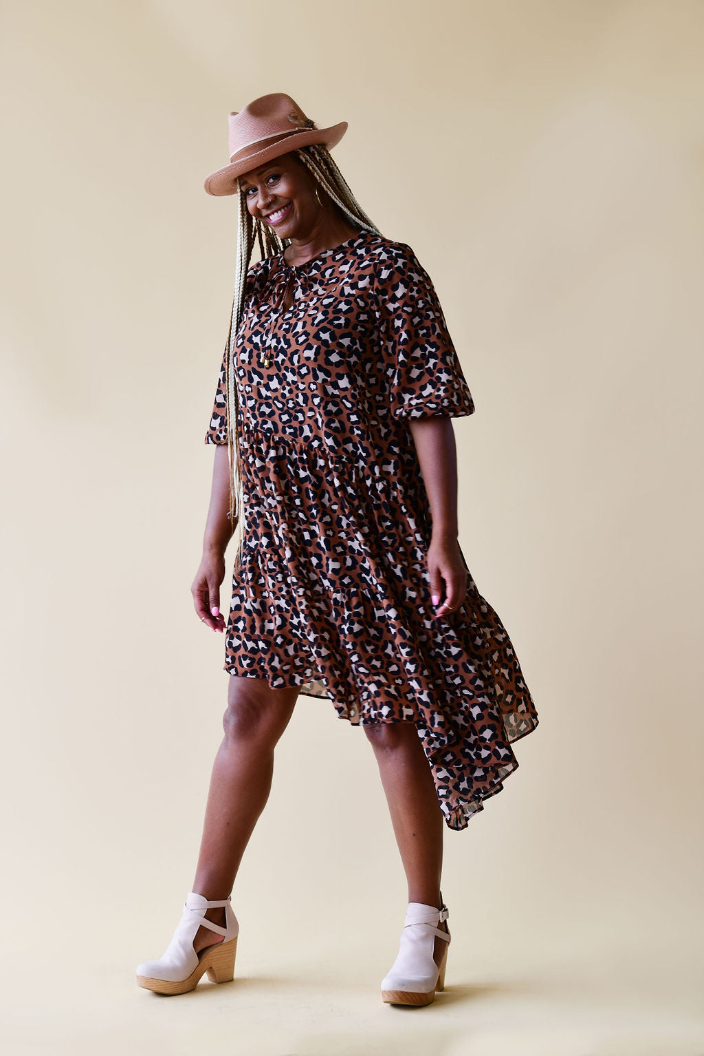 Limited Edition Three-Tiered Boho Dress – Yellowcake Shop