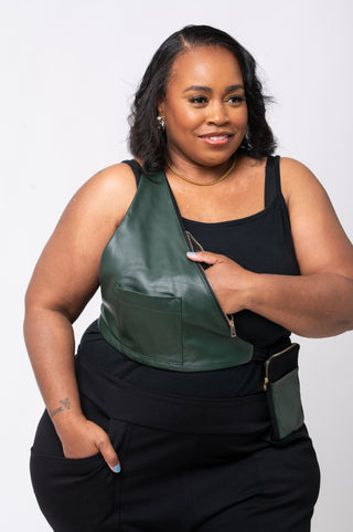 Leather Crossbody Harness