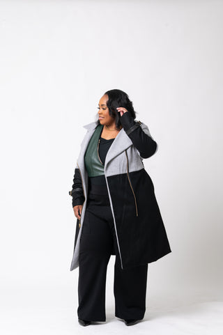 VM Two-Tone Coat