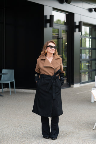 VM Two-Tone Coat