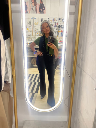 Luxe Bootcut Moto Pants