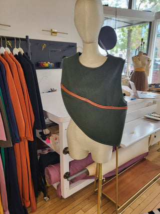 Asymmetrical Vest