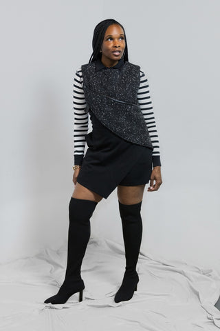 Discontinued Asymmetrical Vest without harness