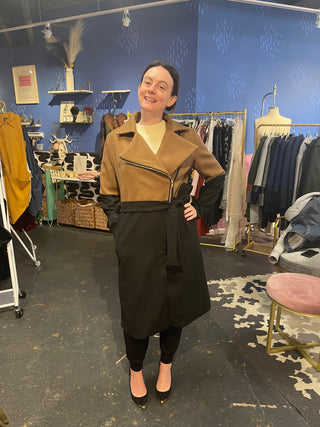 VM Two-Tone Coat