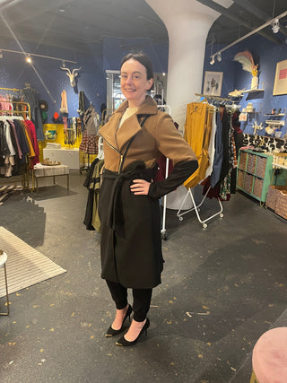 VM Two-Tone Coat