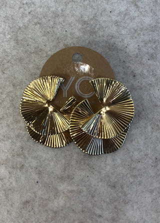 Double Fan Earrings