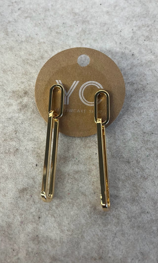 Oval Hoop Earrings