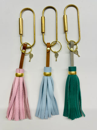 Tennis in the Land/CLE Tassle Keychains
