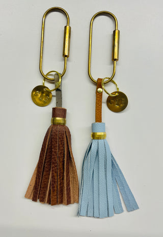 Tennis in the Land/CLE Tassle Keychains