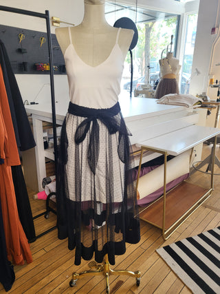 Classic Sheer Swing Skirt