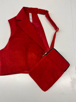 Upcycled Half Blazer