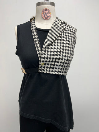 Upcycled Half Blazer