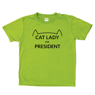 CAT LADY FOR PRESIDENT T-Shirt/Crewneck
