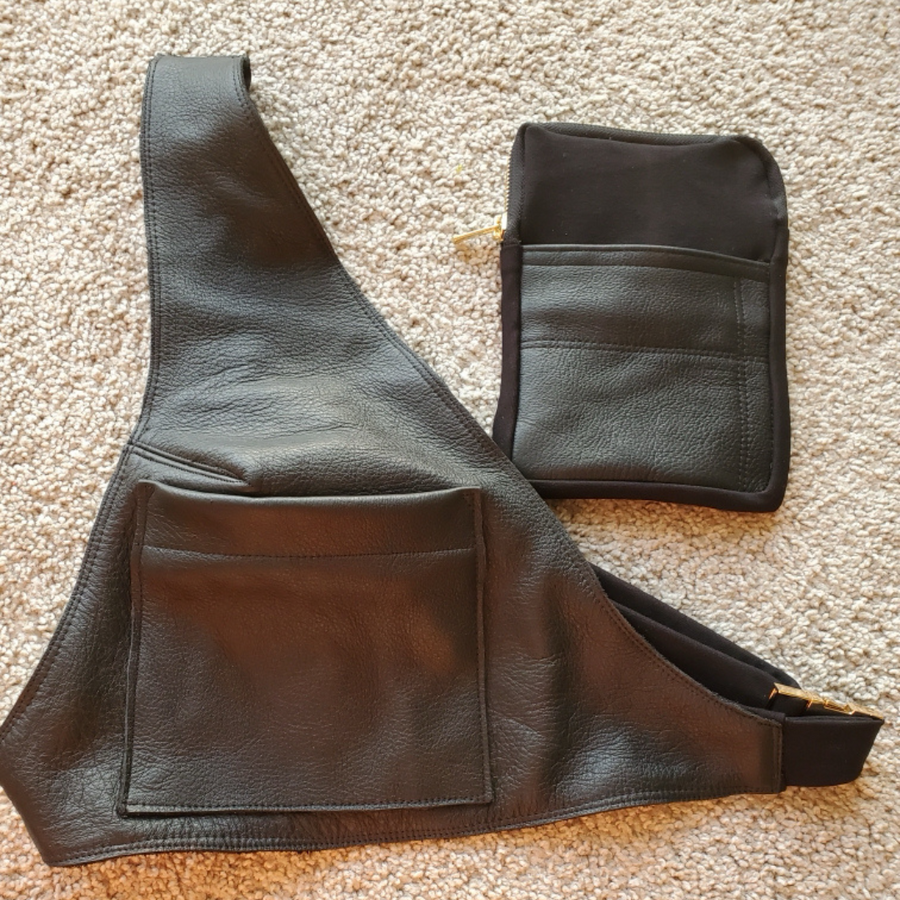 Leather Crossbody Harness