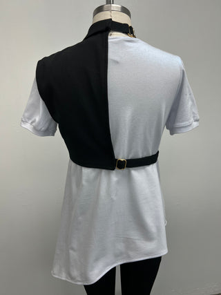 Upcycled Half Blazer