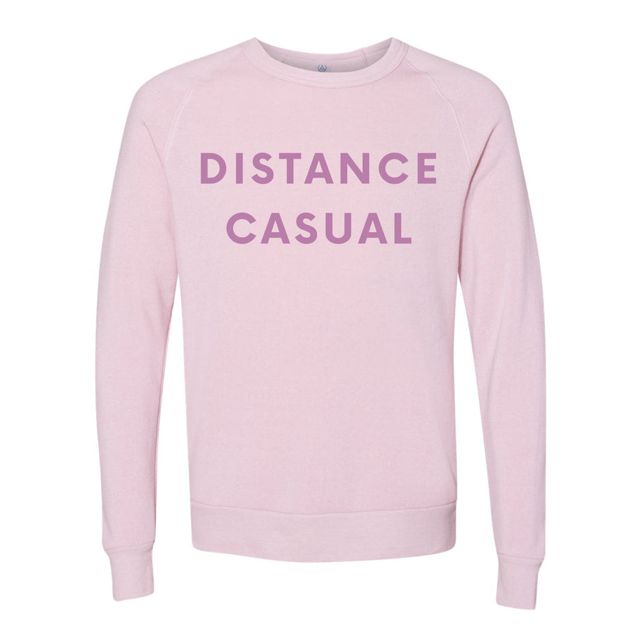 Distance Casual Sweatshirt, Blush - Yellowcake Shop