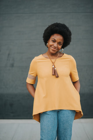 Classic Hi-Low Tunic - Yellowcake Shop