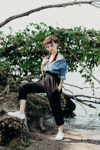 The Skinny Crop Pants - Yellowcake Shop