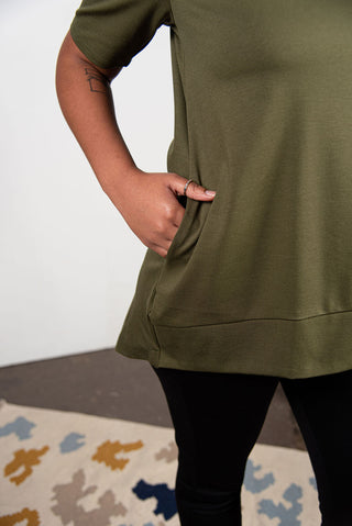 Classic Hi-Low Tunic - Yellowcake Shop