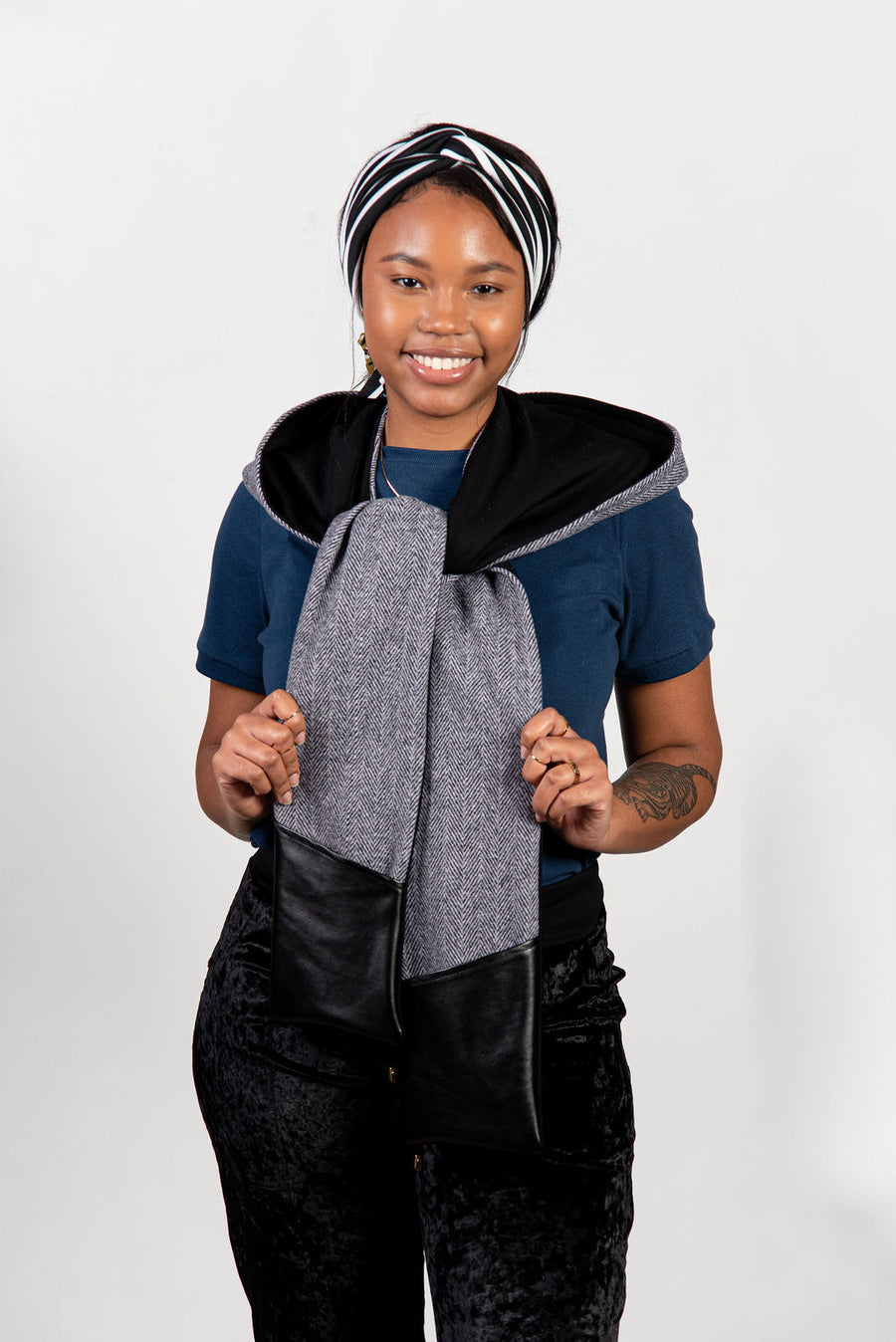 Hoodie Pocket Scarf - Yellowcake Shop