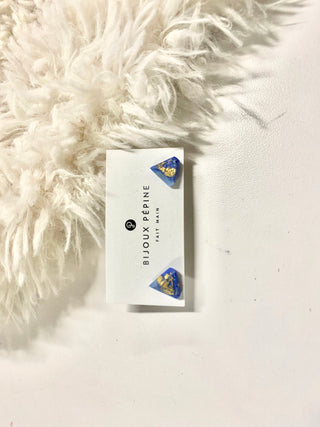 BIJOUX - Diamant Small Triangle Earrings