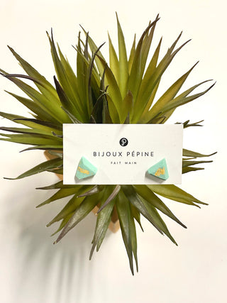 BIJOUX - Diamant Small Triangle Earrings