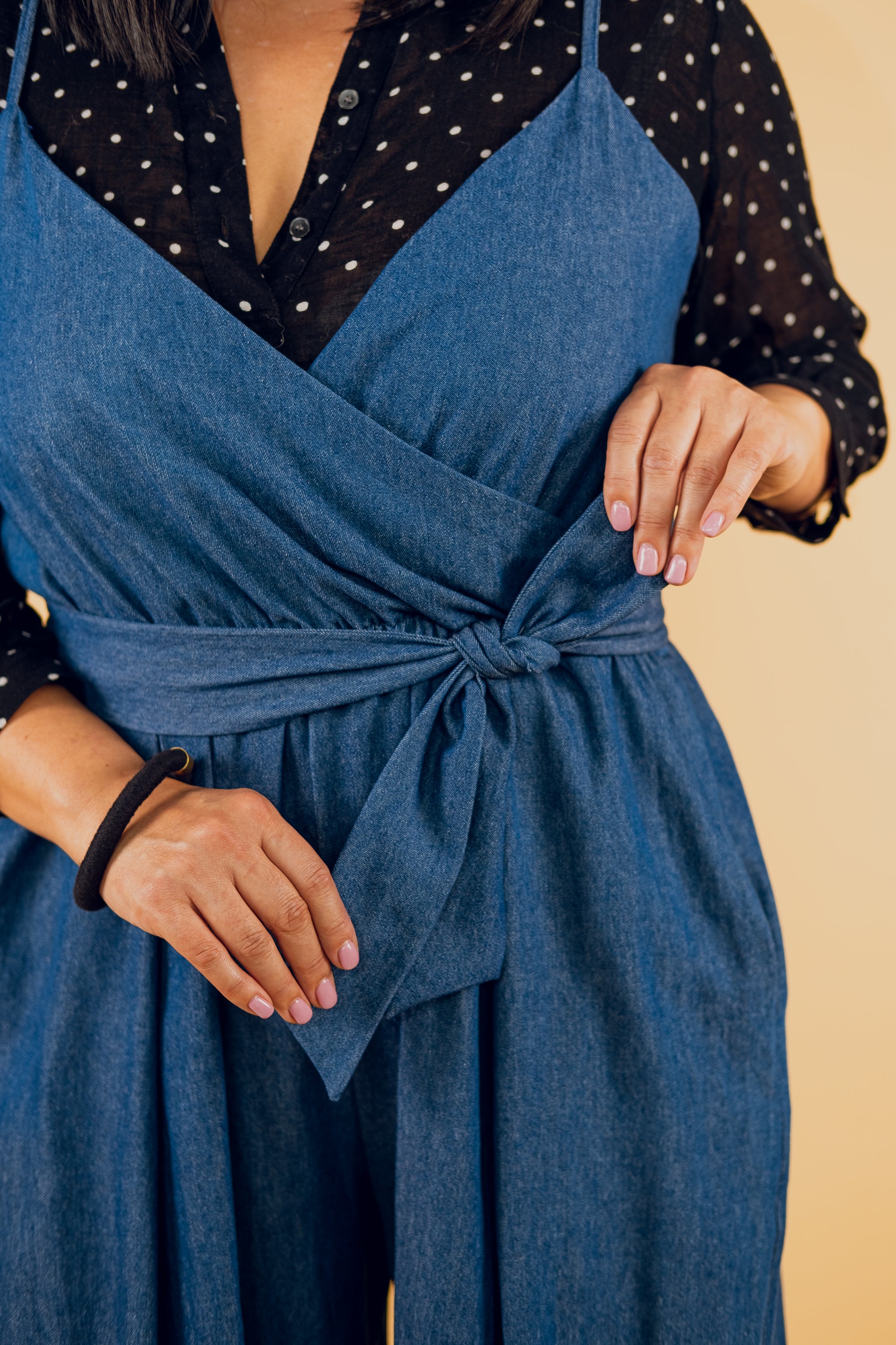 Faux Wrap Jumpsuit – Yellowcake Shop - Main Image