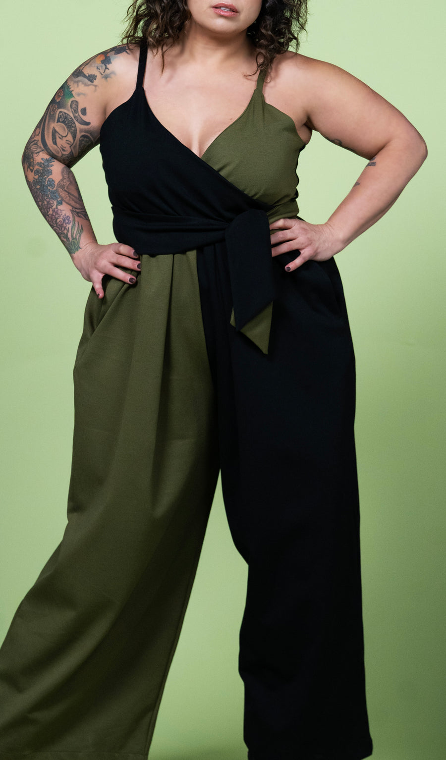 Limited Edition Faux Wrap Jumpsuit