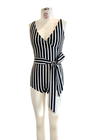 Faux Wrap Bodysuit