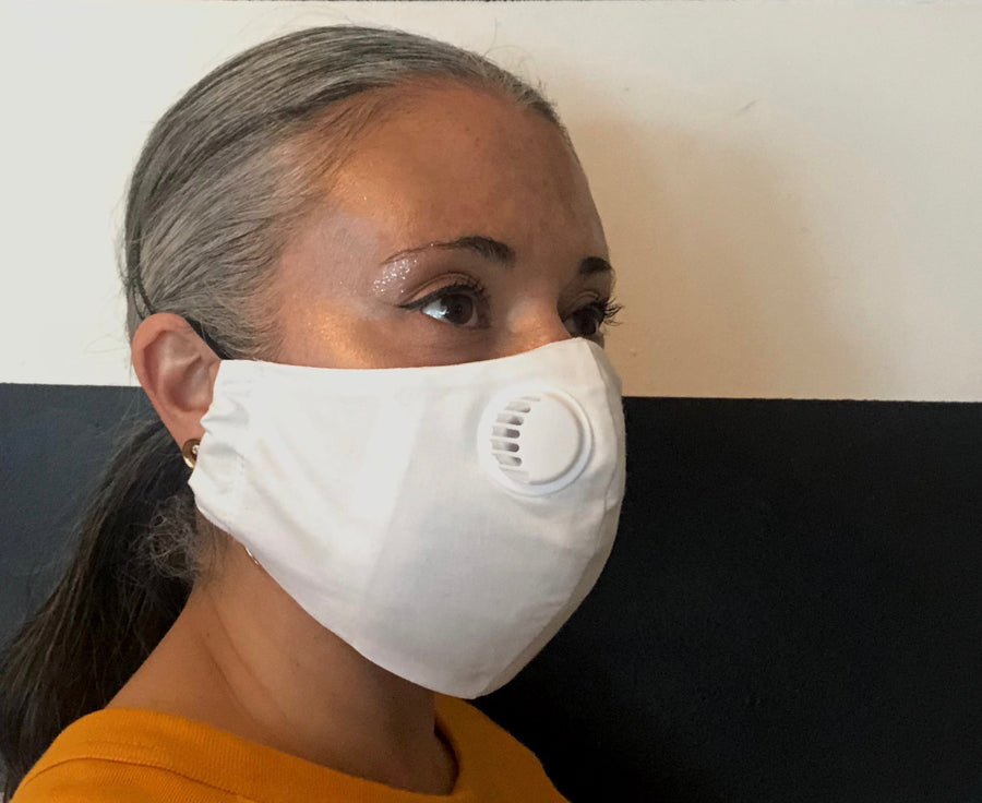 Protective Face Mask with Ventilator - Yellowcake Shop