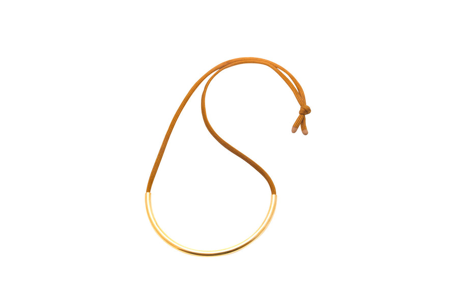 Gold Standard Necklace Sienna - Yellowcake Shop