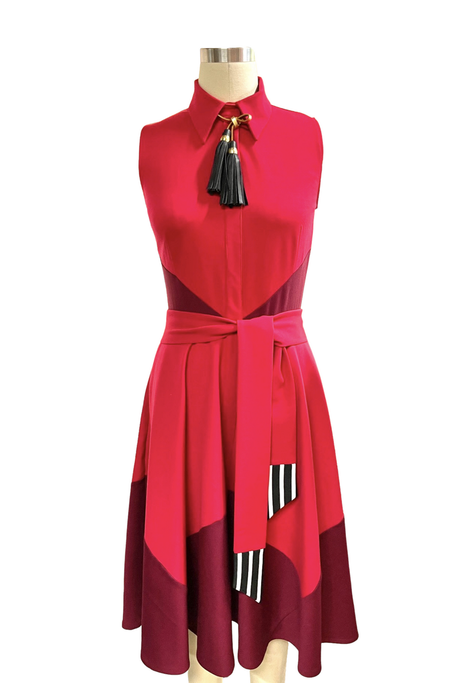 Limited Edition Midi Dress w/ Collar