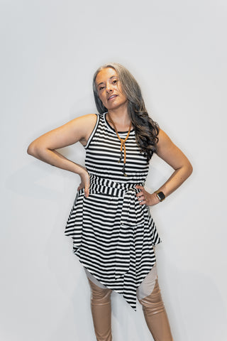 Peplum Wrap Tank