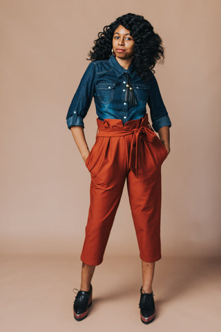 The Skinny Crop Pants - Yellowcake Shop