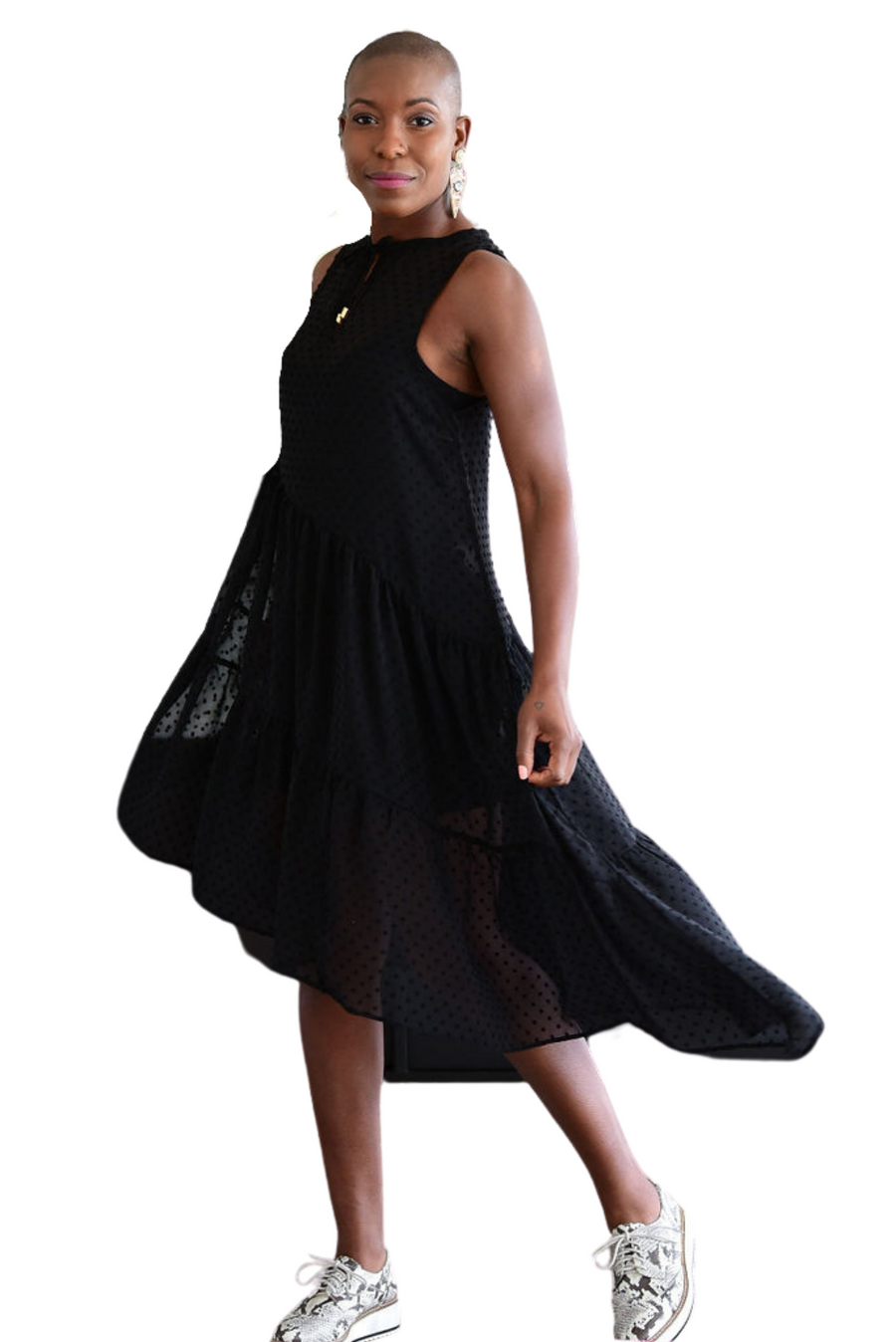 Cocktail boho dress top