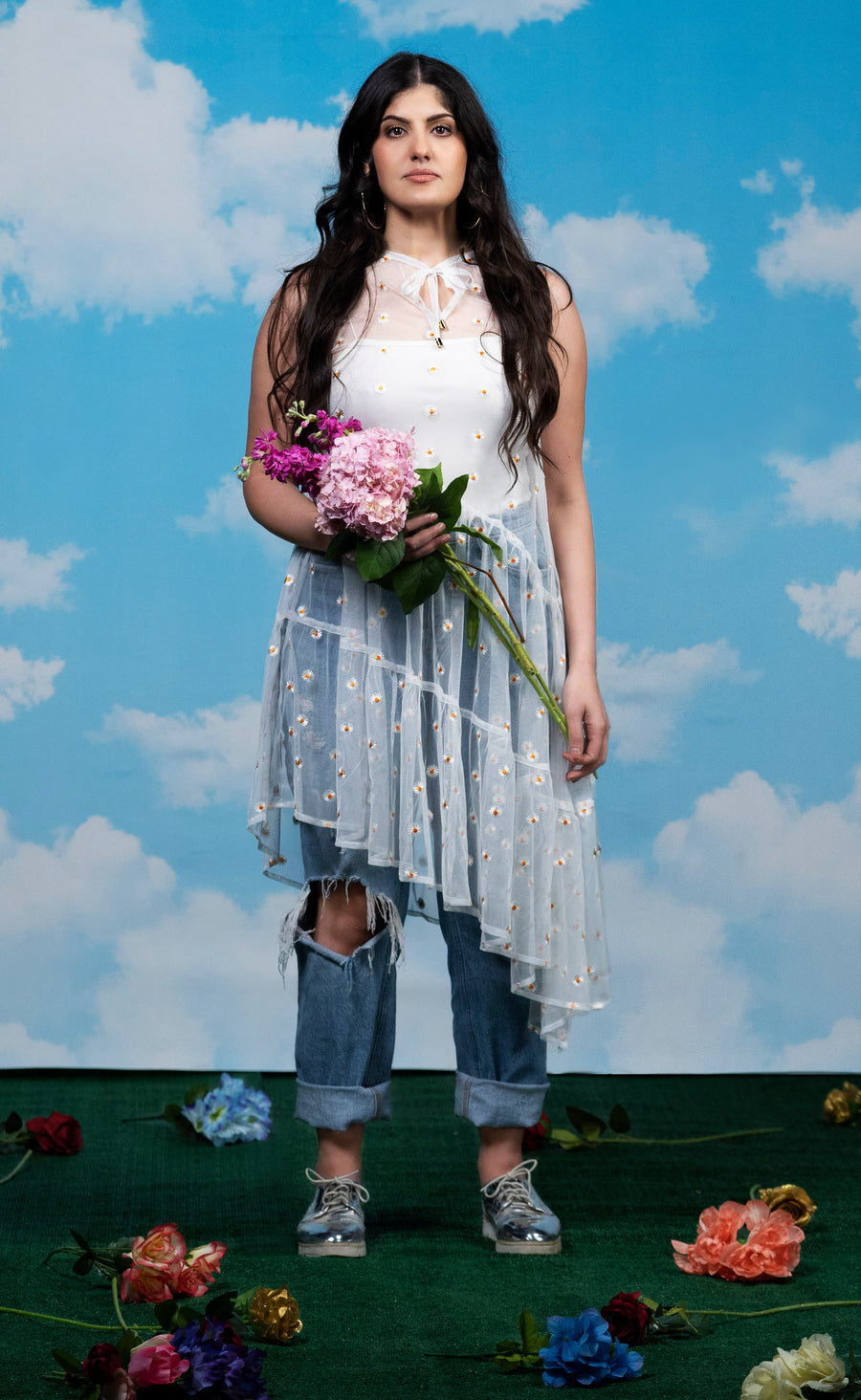 Sleeveless Boho Dress