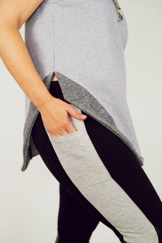 Sleeveless Turtleneck Tunic