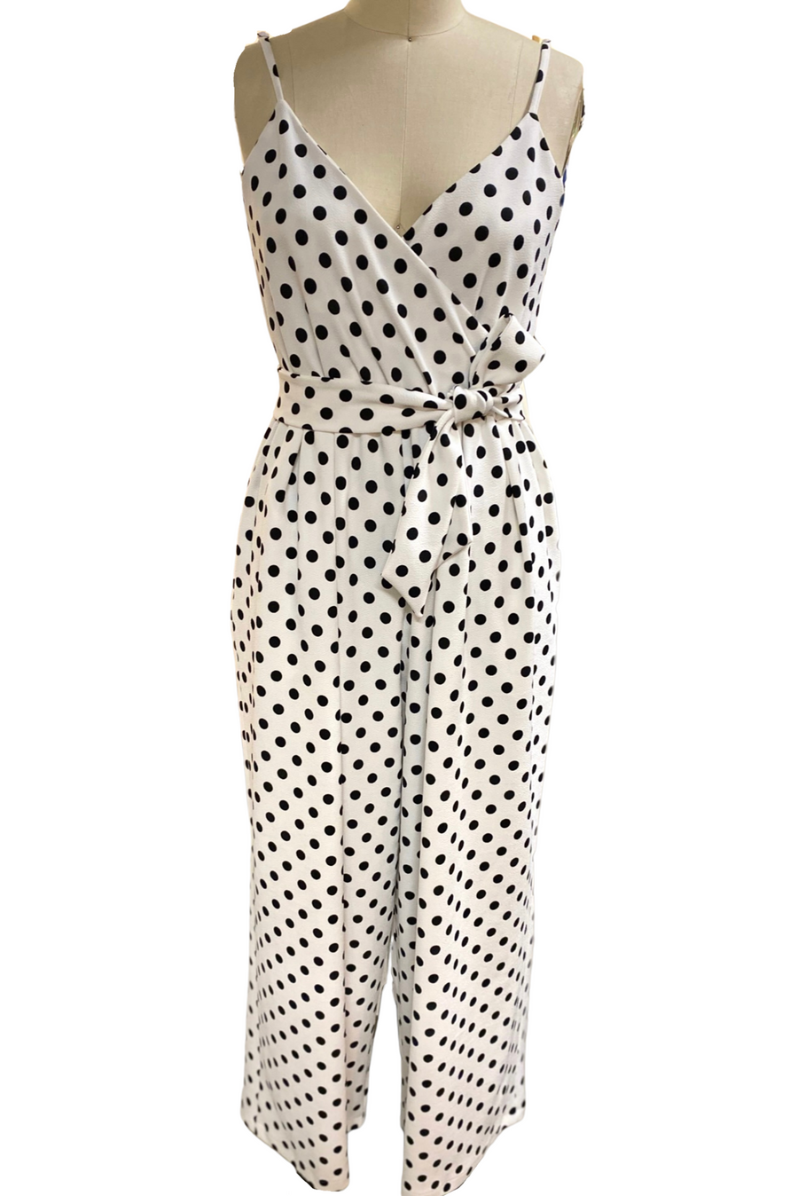 Monteau polka top dot jumpsuit